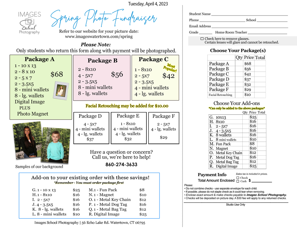 Spring Photos!! April 4th!! 