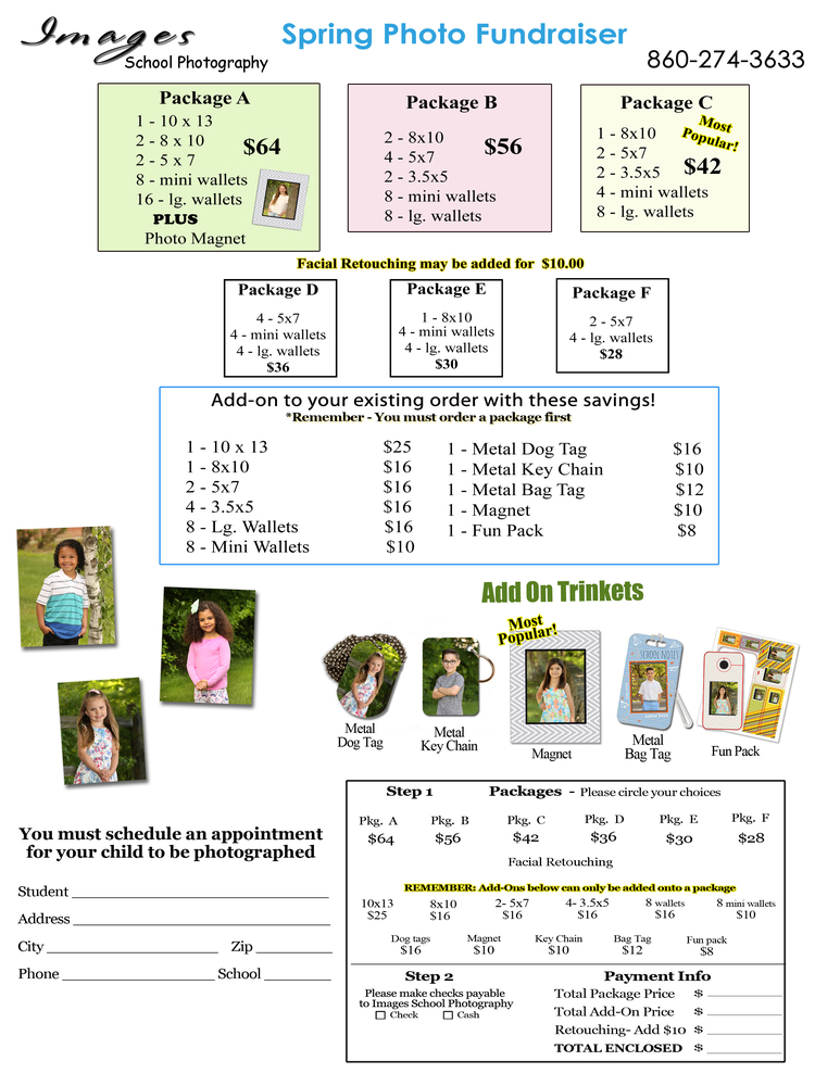 Spring Photo Fundraiser