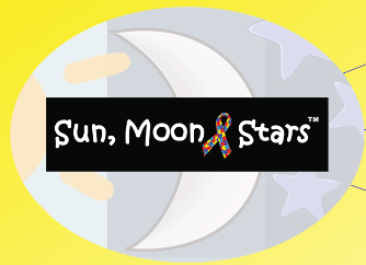 Sun, Moon, and Stars - Autism Awareness  