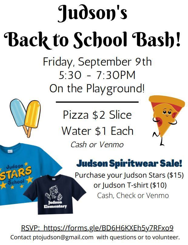 Judson's Back to School Bash!!