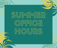 Polk Main Office Summer Schedule