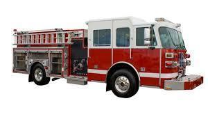 Ride to school in a Watertown Fire truck