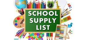 K-2 Supply List