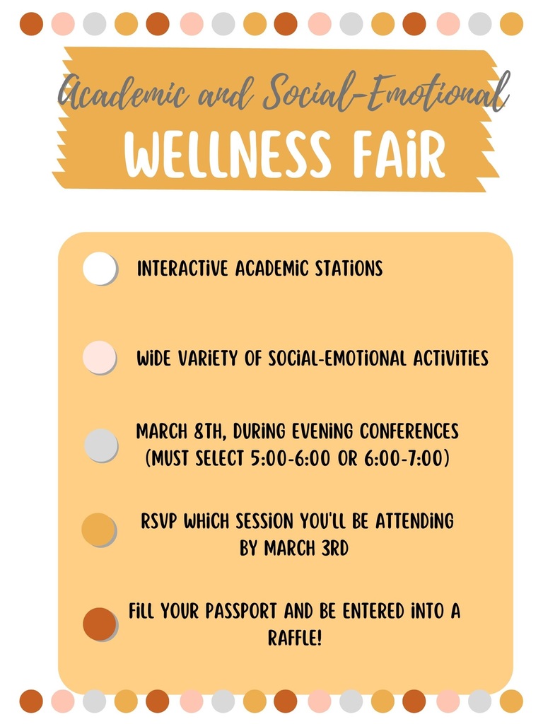Academic and SEL wellness fair