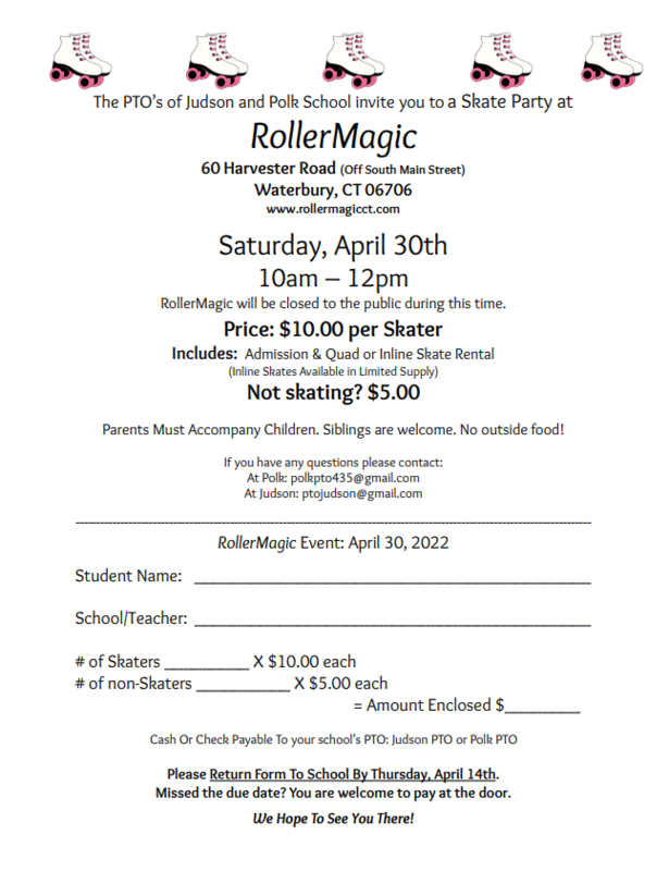 Roller Magic Event! Polk Elementary School